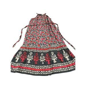 NWT!! "Velvet" Dress SZ L MSRP-299.00 Ghita Dress Silk Cotton Voile Halter Style